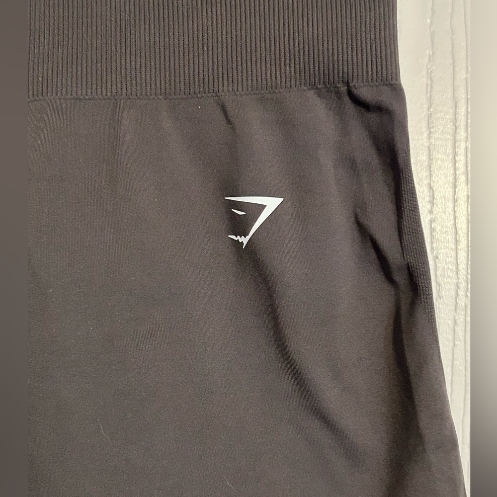 Gymshark | Black Bike Shorts | Size Medium - Picture 2 of 3